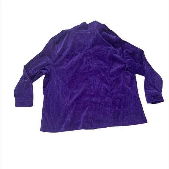 Purple cord jacket - Picture 2 of 3
